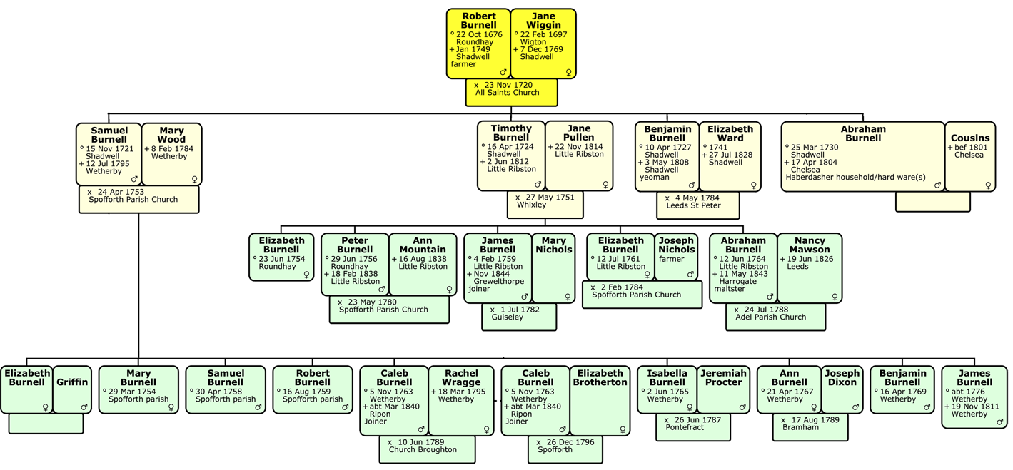 Robert Burnell's children