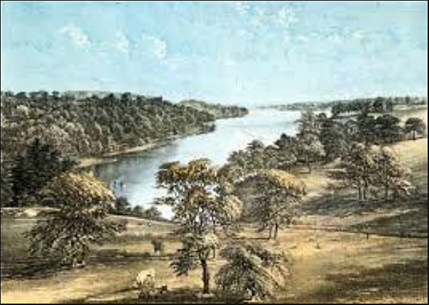 Painting of Roundhay Park